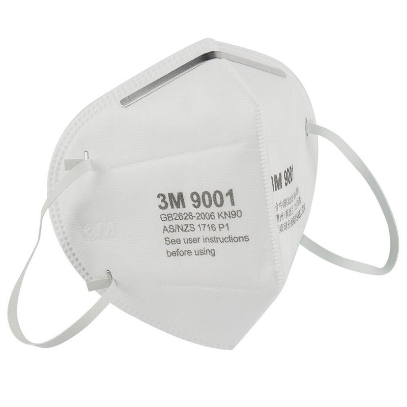 3M #9001 #7000010334 หน้ากากป้องกันฝุ่นละออง แบบพับได้ ไม่มีวาล์ว 3เอ็ม MODERNTOOLS OFFICIAL