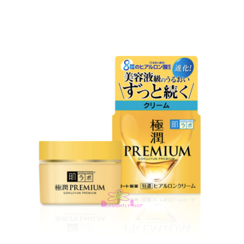 Rohto Hada Labo Gokujyun Premium Hyaluronic Acid Cream 50 g. ฮาดะครีมกระปุกทอง - รูปที่ 2