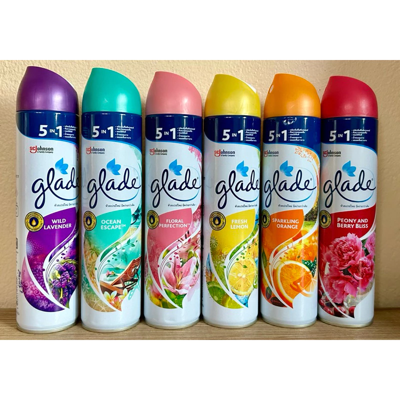 glade เกลด สเปรย์ปรับอากาศ ปริมาณสุทธิ 320 มล.