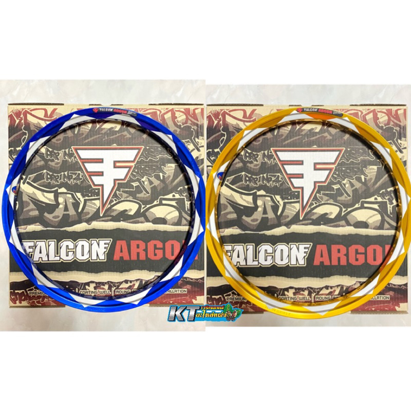 ล้อ FALCONE ARGON  ลายจตุคาม ทรงเอ ขนาด1.4 ขอบ17 (ราคาต่อคู่)