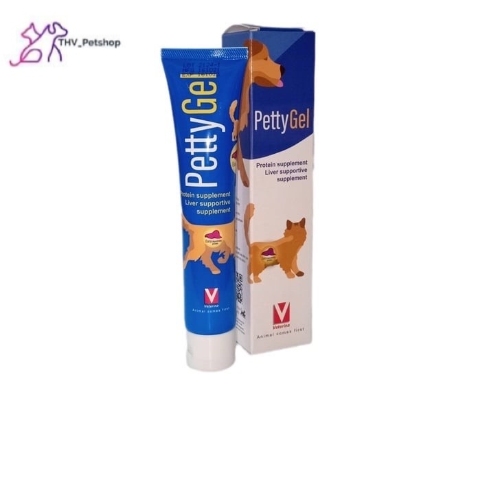 Petty Gel Liver Supportive(Exp.19/05/27) ขนาด 85g อาหารเสริมสำหรับสุนัขและแมว แบบเจล บำรุงตับ