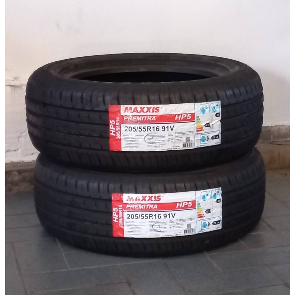 ยาง MAXXIS  Size 205/55R16 ยางนอก 2 เส้น ราคาสุดคุ้ม ( ขอบ16 ) ยางใหม่ จำนวน 2 เส้น แถมจุ๊กยาง 2 ตัว
