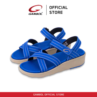 GAMBOL แกมโบล รองเท้าแตะสวมรัดส้นหญิง รุ่น GW45045 Size 36-39