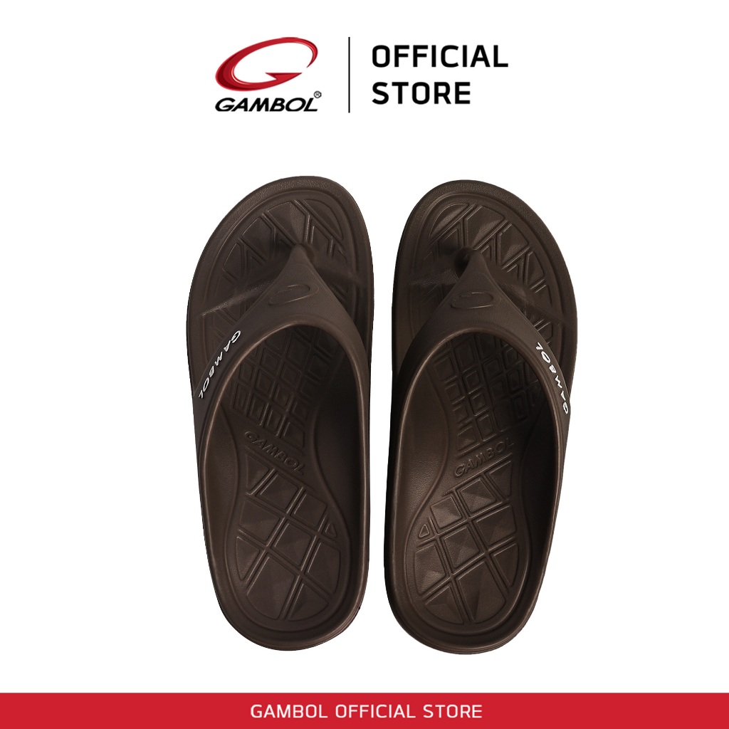 GAMBOL แกมโบล รองเท้าแตะหนีบชายหญิง รุ่น GM41125 Size 4-9 UK