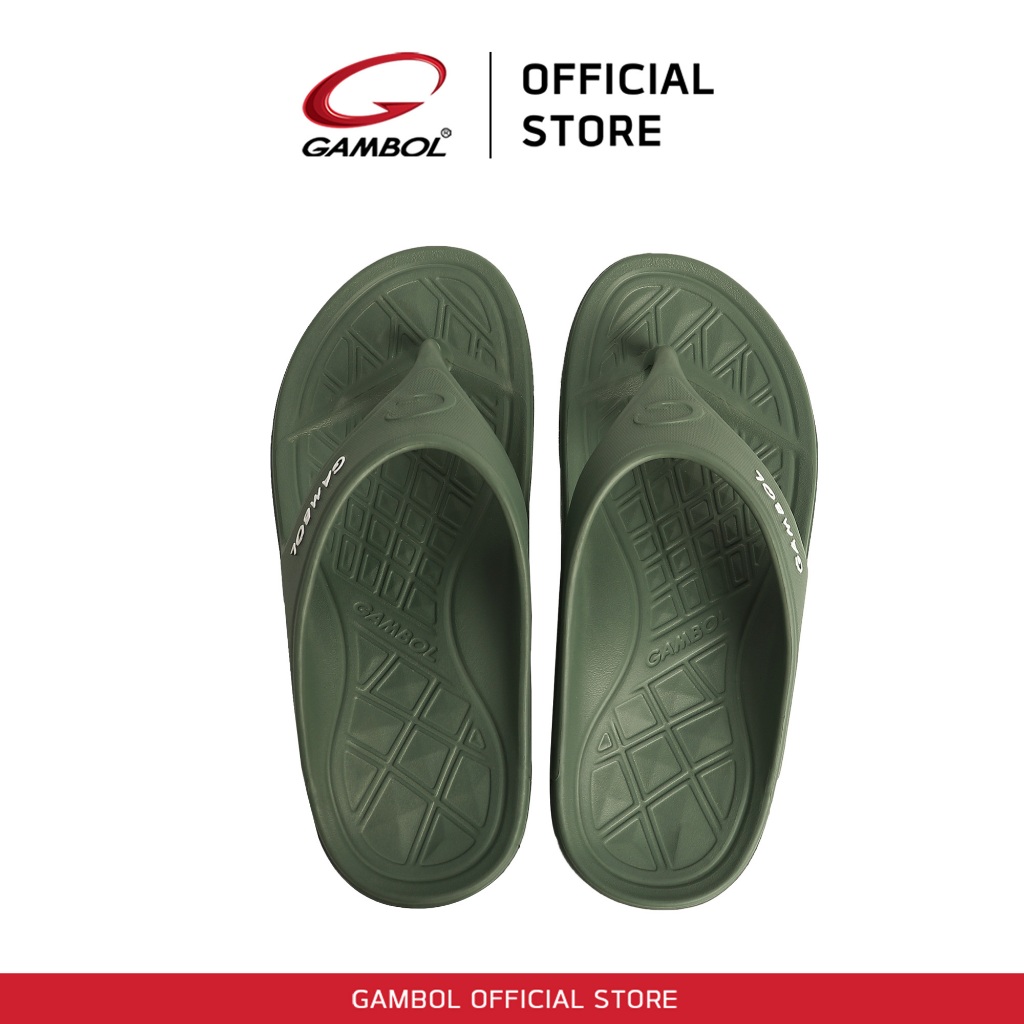 GAMBOL แกมโบล รองเท้าแตะหนีบชายหญิง รุ่น GM41125 Size 4-9 UK