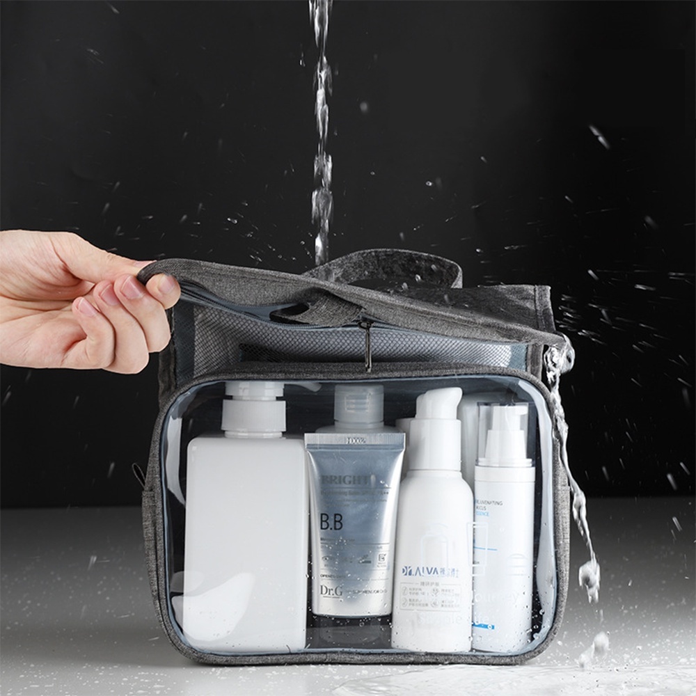 Simple healthCare  กระเป๋าใส่อุปกรณ์อาบน้ำ กระเป๋าใส่เครื่องสำอางแขวนได้  shower bag สำหรับพกพา กันน้ำ จัดระเบียบเดินทาง