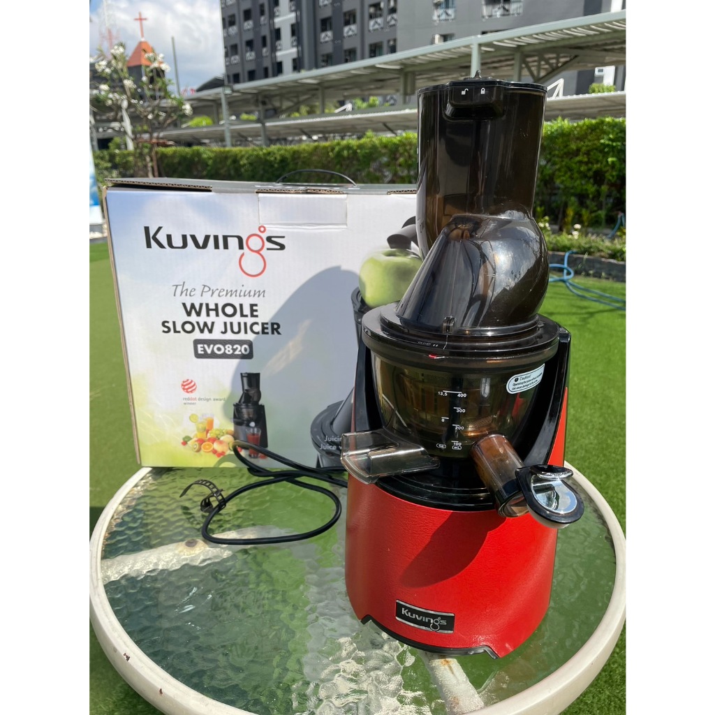 Kuvings เครื่องสกัดเย็นคั้นน้ำผลไม้ รุ่น EVO820(NS-1226) มือสองสภาพดี ประกันเหลือครบ ทำงานได้ปกติทุก