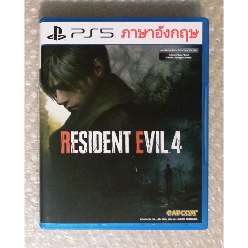RESIDENT EVIL 4 ภาษาอังกฤษ PS5 EN PLAYSTATION 5 RESIDENTEVIL RE RE4 EVIL4 ผีชีวะ BIOHAZARD BIO HAZAR