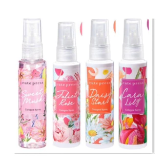 cute Press Cologne Spray น้ำหอม ญาญ่า คิวเพรส โคโลญ สเปรย์ ขนาด 60 มล ครบกลิ่น