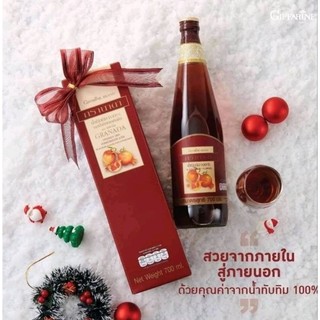 น้ำทับทิมขนาด 700 มล.  มีเก็บเงินปลายทางเครื่องดื่มน้ำทับทิมแท้ 100% จากgiffอุดมด้วยสารต้านอนุมูลอิสระ,คลอโรฟิล1 ก 30ซอง