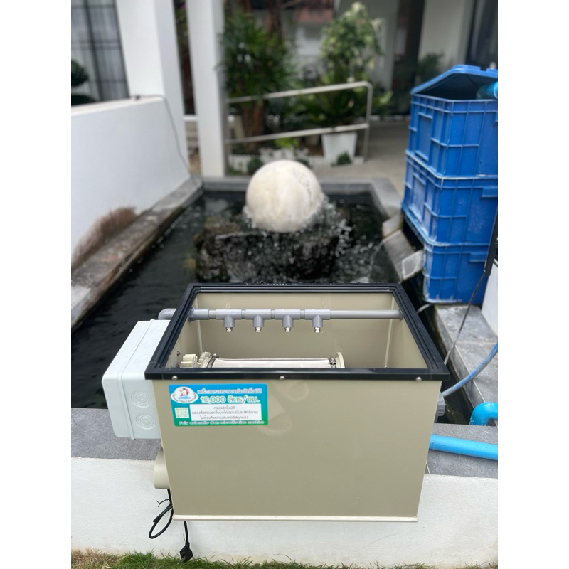 Drum filter ดรั๊มฟิวส์เตอร์ 10T เครื่องกรองน้ำอัตโนมัติ มีสินค้าพร้อมส่งในไทย