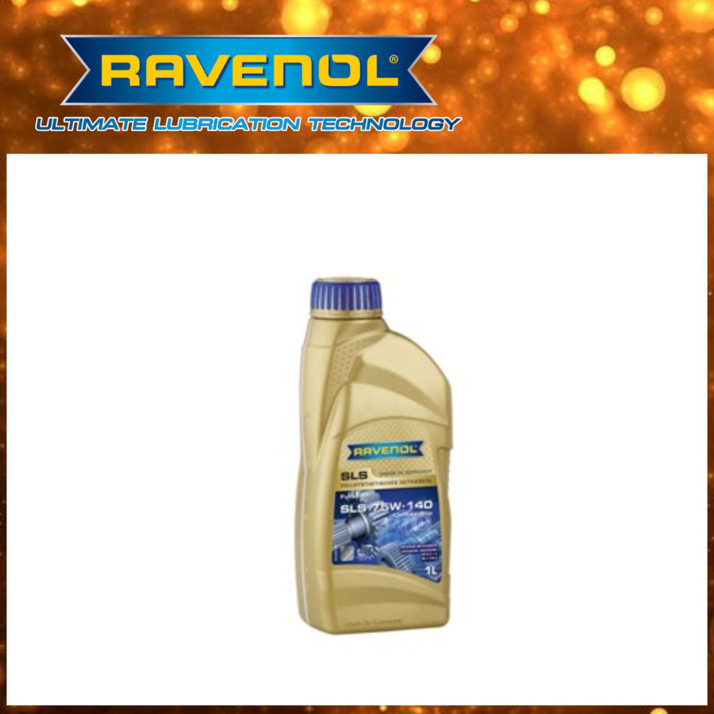 RAVENOL SLS 75W-140 GL5 LS น้ำมันเกียร์ธรรมดาและเฟืองท้าย น้ำมันเกียร์สังเคราะห์ FullySynthetic Base PA0