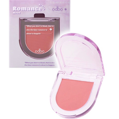 Odbo Romance Mood Blush OD1319 2.8g. โอดีบีโอ โรแมนซ์ มู้ด บลัช