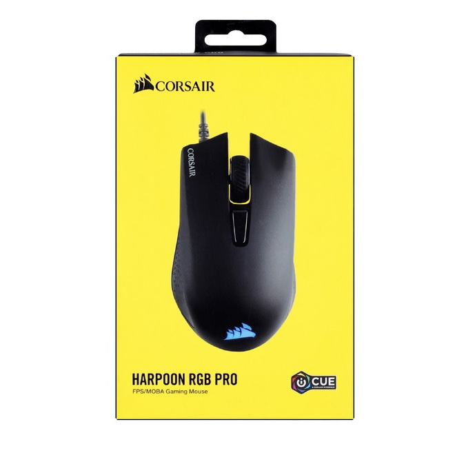 MOUSE (เมาส์) CORSAIR HARPOON RGB PRO FPS/MOBA Gaming Mouse (AP) CH-9301111-AP