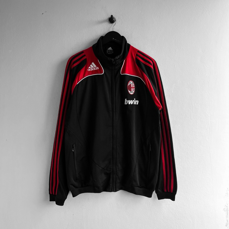 เสื้อแจ็คเก็ต Adidas x AC Milan งานหายากแท้มือสอง100%