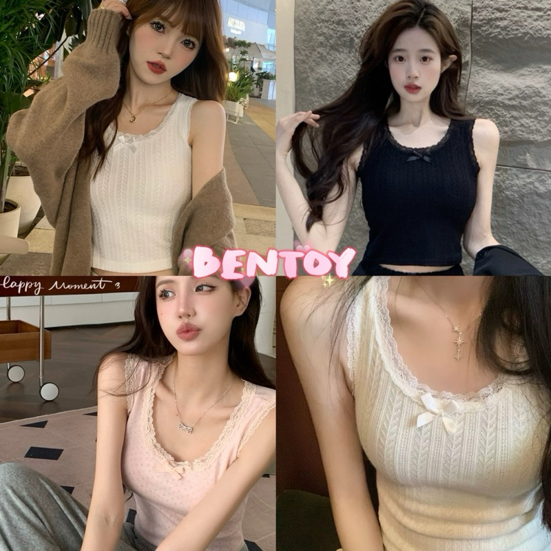 bentoy(bratop1039)เสื้อสายเดี่ยวมีฟองน้ำ