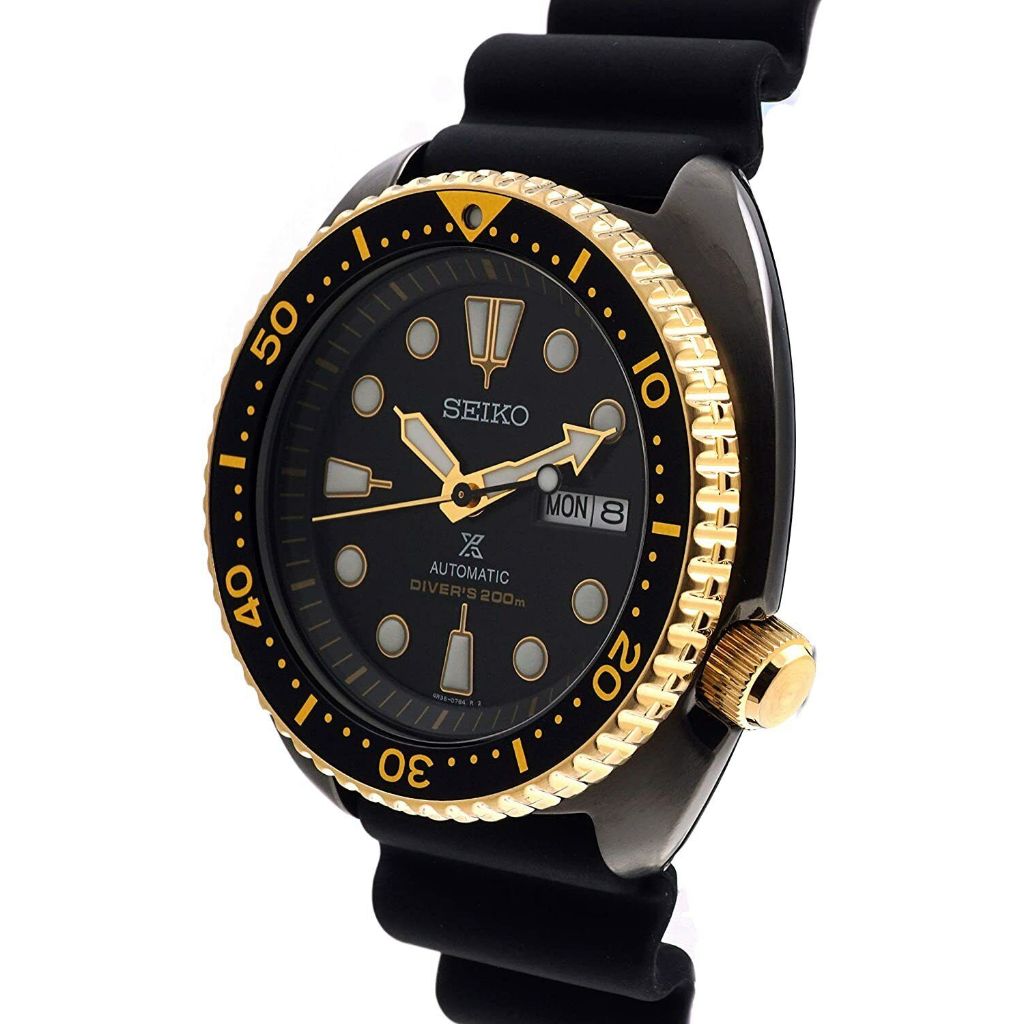 นาฬิกา SEIKO Turtle Black Gold Asia Special Edition
