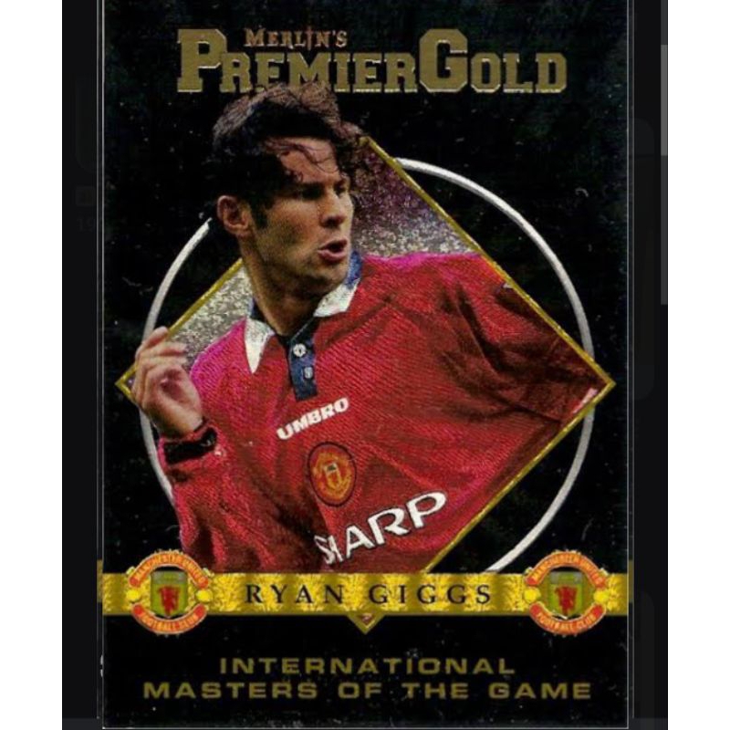 การ์ดฟุตบอล MERLIN'S PREMIER GOLD 96 TRADINGS SOCCER CARD