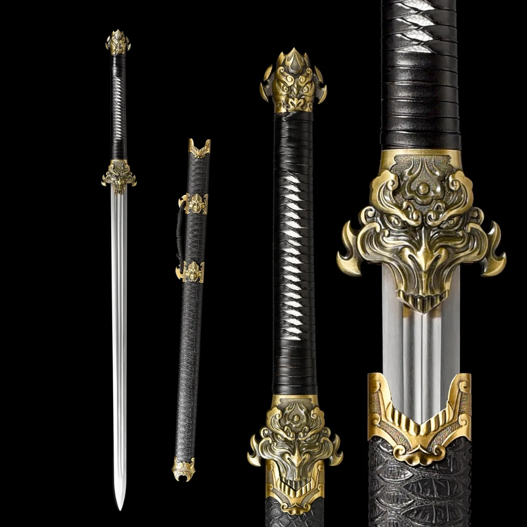 ดาบซามูไร วัสดุเหล็ก ทำด้วยมือ ดาบคาตานะ ดาบ โบราณ OnePiece Samurai sword นารูโตะ ดาบโซโล โตเกียวรีเวนเจอร์ cosplay☼ ♤