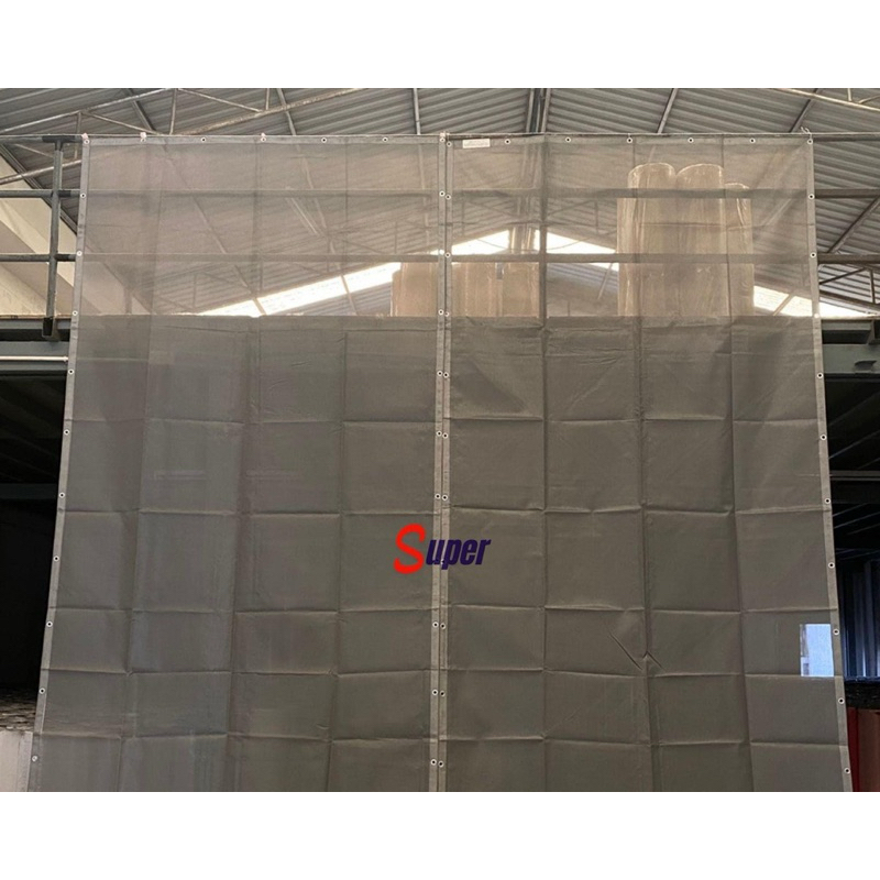 ผ้าใบกันฝุ่น PVC MESH SHEET 370g