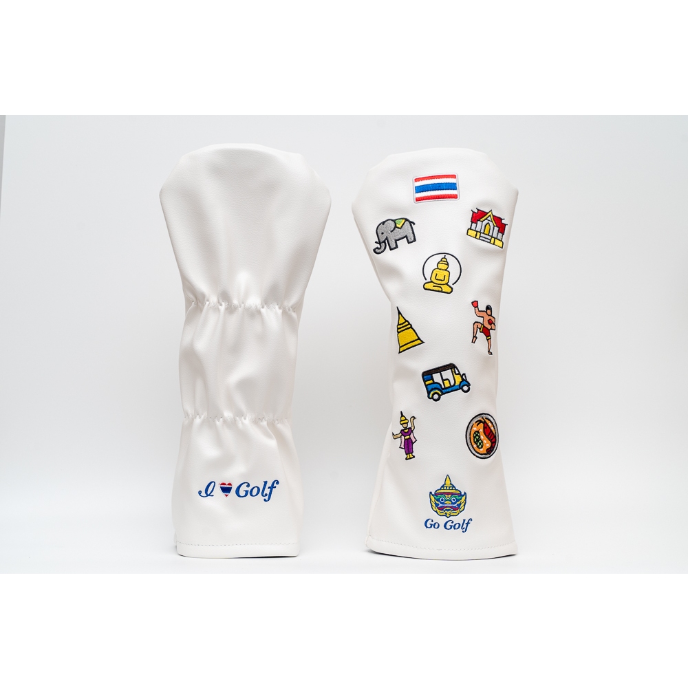 Driver Head Cover - Thai Icon Design ปลอกหุ้มหัวไม้ไดรเวอร์ ลายไทย