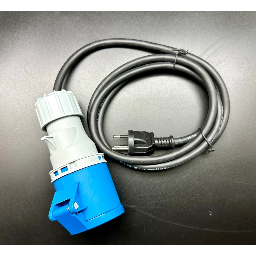 สายไฟเมน 1เฟส ZENCAR 32A VCT 3x2 sq.mm ชุดสายไฟตู้โหลด