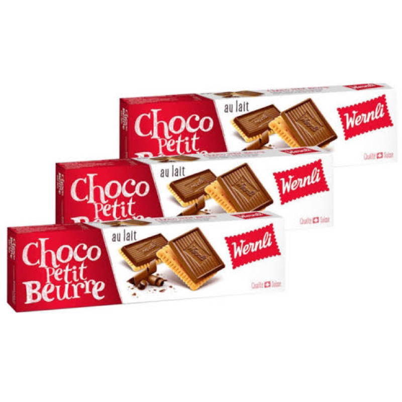 F/W/T choco petit beurre milk/ dark บินกิตช็อกโกแลตนม/ ดาร์กช็อก นำเข้าจากสวิสเซอร์แลนด์🇨🇭
