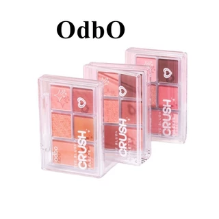 Odbo (ODS04)Eye Blush Crush Palette 6g.โอดีบีโอ อาย บรัช ครัช พาเลท อายและบรัชในตลับเดียว.