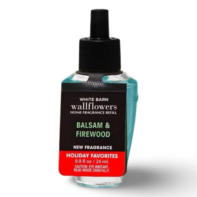 Bath&amp;BodyWorks ช๊อปไทย Balsam&amp;Firewood Wallflowers Fragrance Refill24 mL