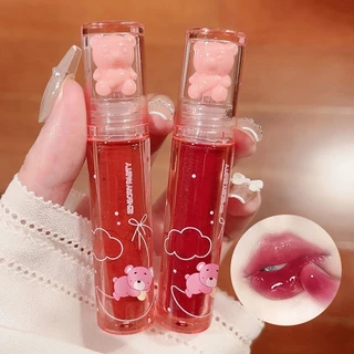 M424 Sensory Party ลิปกลอสเจลลี่ เนื้อแมตต์ ลายหมีน่ารัก ให้ความชุ่มชื้น ติดทนนาน