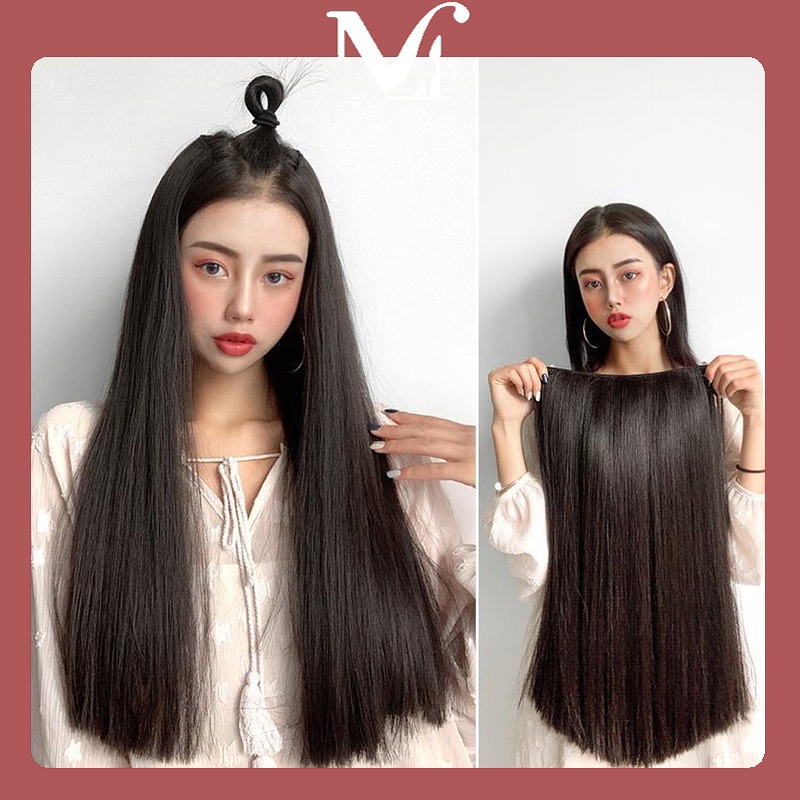 MOYENNE นามสกุลผมวิกผม ลวดอุณหภูมิสูง แมทเกาหลี วิกผมแฟชั่น มีหลายสีให้เลือก
