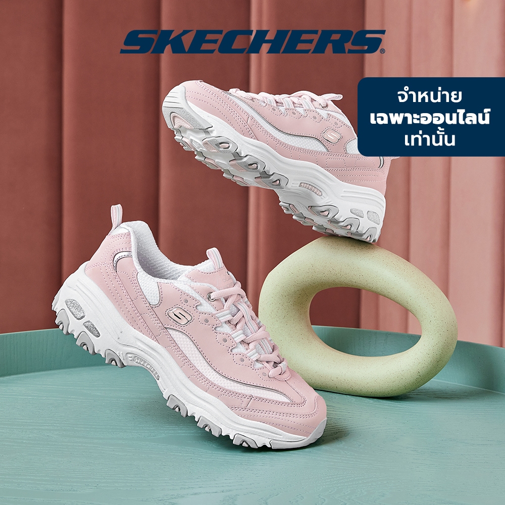 Skechers สเก็ตเชอร์ส รองเท้าผู้หญิง Women Online Exclusive D'lites Sport Shoes - 11930-LPKW - Air-Cooled Memory Foam