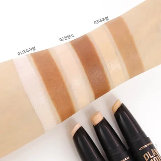 (แท้/พร้อมส่ง) Etude House New Play 101 Stick Contour Duo 2.0g — คอนทัวร์แบบแท่ง 2 หัว