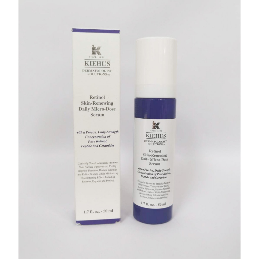 Kiehl's Retinol Skin Renewing Daily Micro Dose Serum 50มล. ของแท้100%