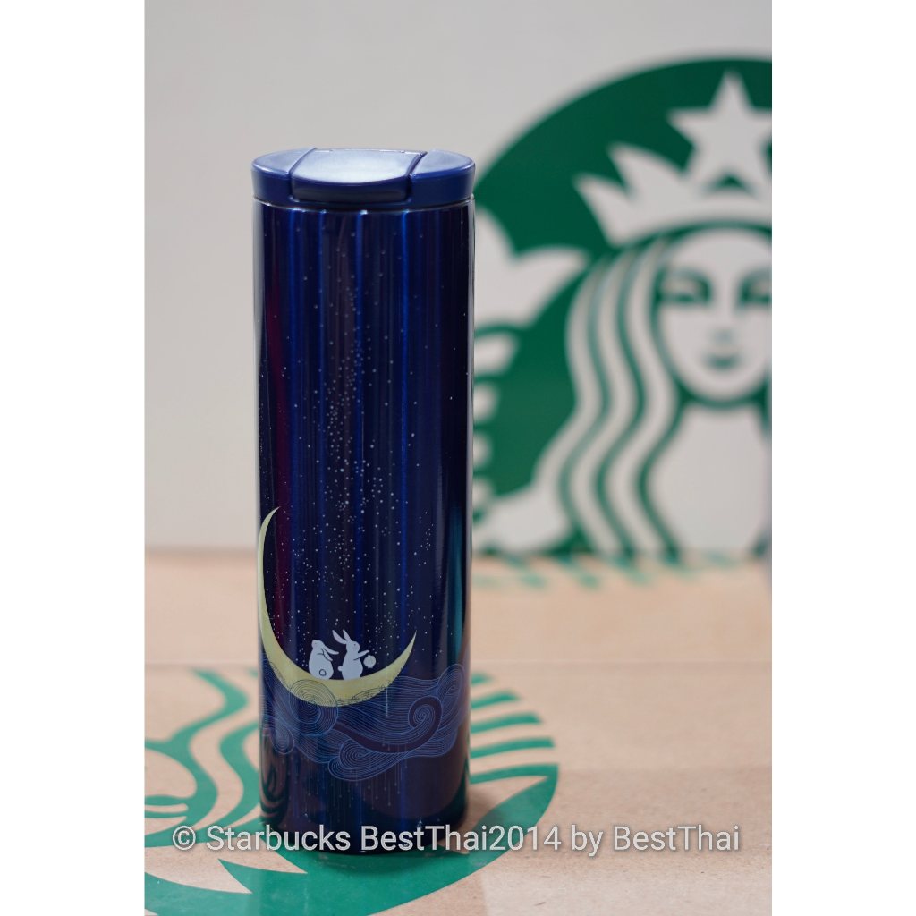 แก้วสตาร์บัค แก้วทรอย คอลเลคชั่น Starbucks ไหว้พระจันทร์ 2019 Troy stainless 16 oz