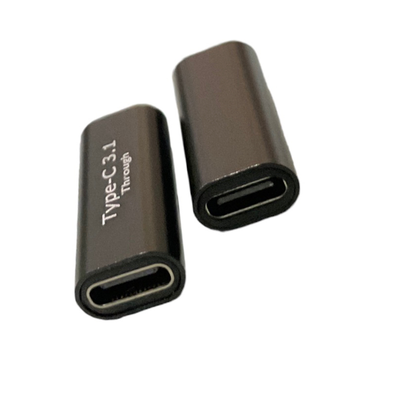 หัวต่อ USB C Female to Female หัวแปลง USB C เมีย ต่อ เมีย 1ชิ้น/แพ็ก อะแดปเตอร์ USB Type C Extender Adapter Charge