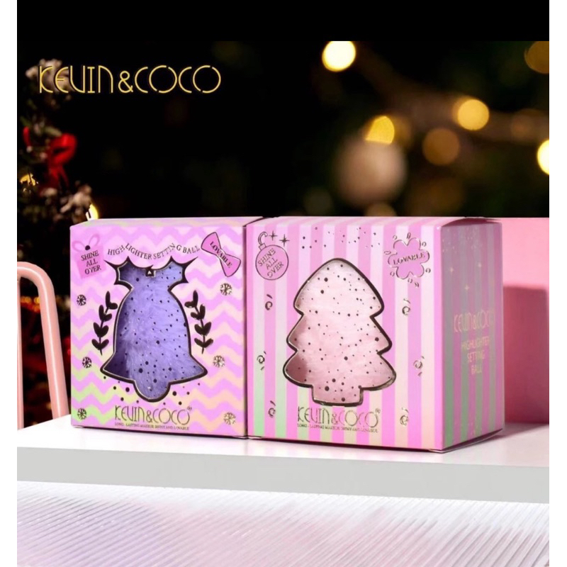 :: KEVIN&COCO :: Highlighter Setting Ball พัฟวื้ง พัฟไฮไลท์