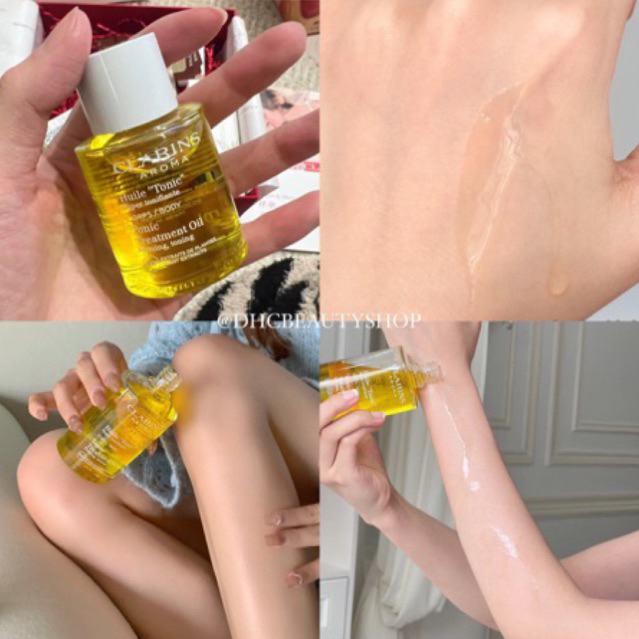 ✨พร้อมส่ง✨ CLARINS TONIC BODY TREATMENT OIL 30ml