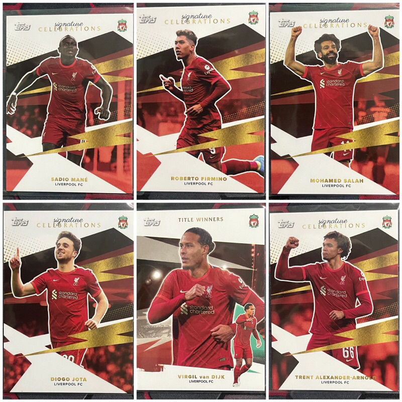 Topps Liverpool Team Set 2022