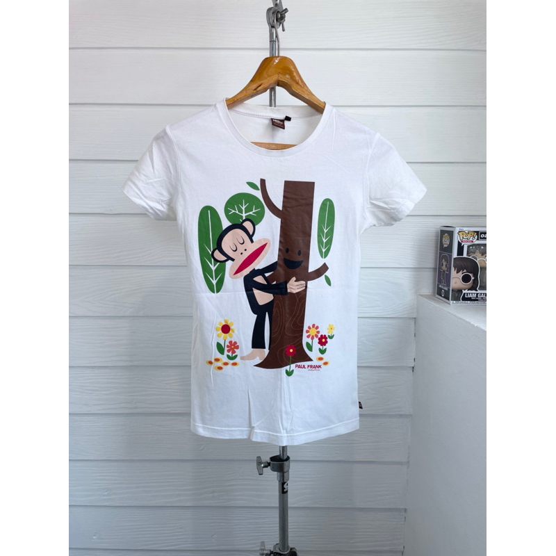 เสื้อยืดมือสอง VINTAGE 2009 PAUL FRANK Size XS มือ2