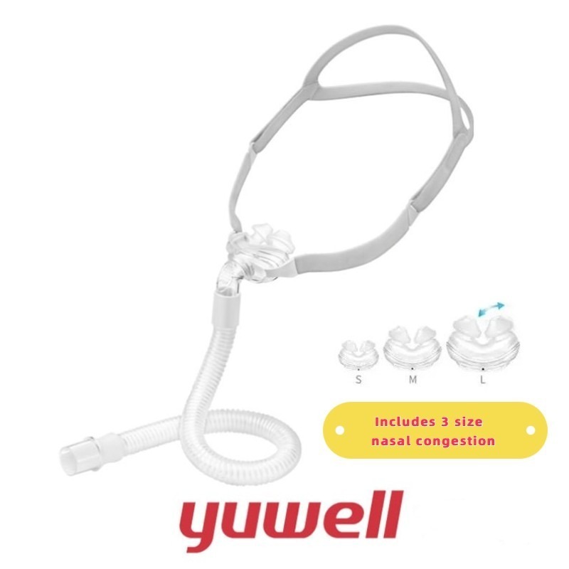 Yuwell Nasal Mask YP-01 Universal Household Mask สินค้าเดิมประกอบด้วยแผ่นรองจมูก 3 ชิ้น (S, M, L)