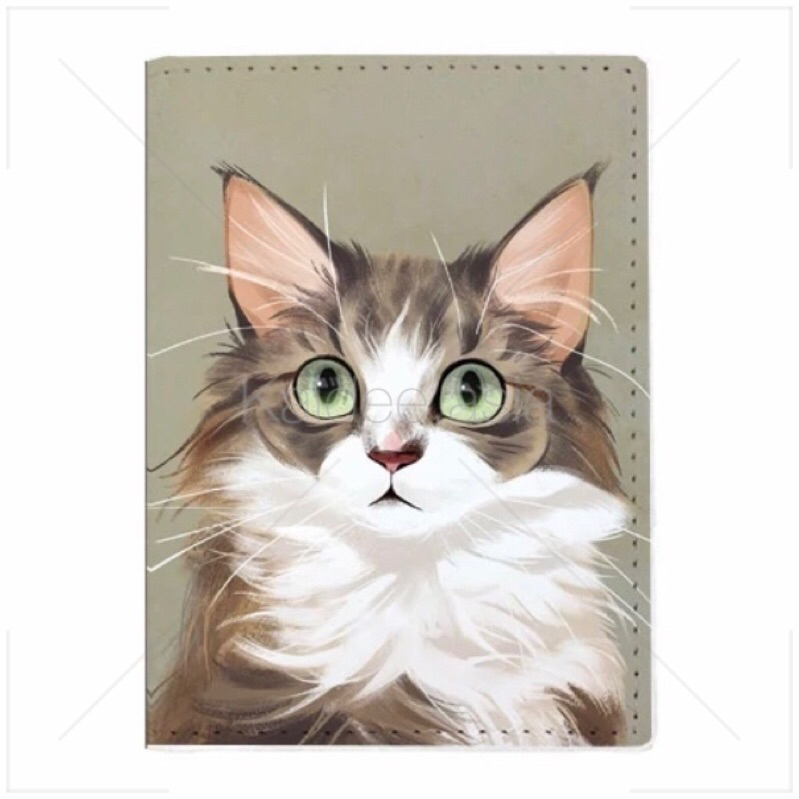 ✅ ขายดี Passport Cats ปกพาสปอร์ต ลายแมวน่ารัก
