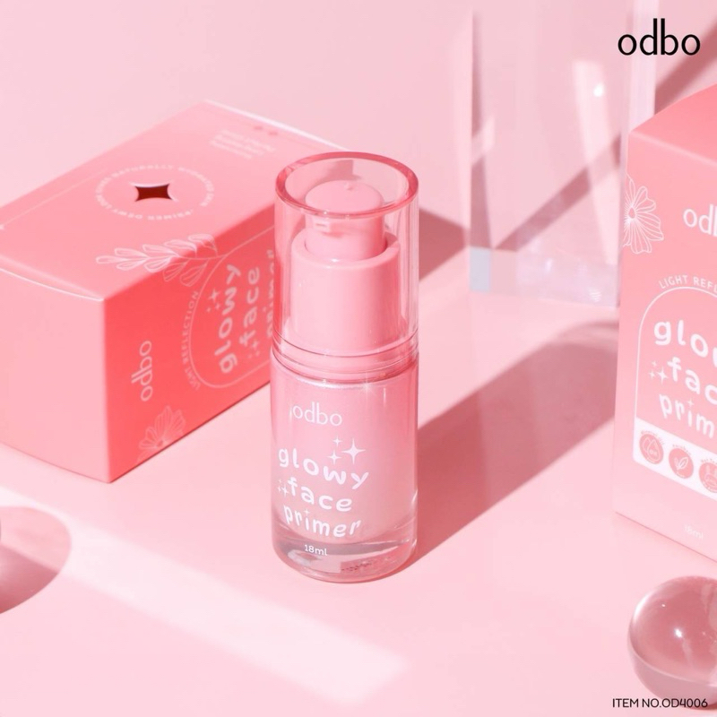 ไพร์เมอร์ไข่มุก obdo หน้าฉ่ำโกลว์  glowy face primer