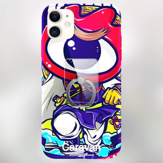0# Caravan Crew Phone Ring แหวนยึดโทรศัพท์ แหวนติดมือถือ กันตก (สีใส)