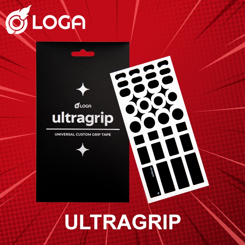 แผ่นกันลื่น LOGA Ultragrip : Universal mouse grip tape