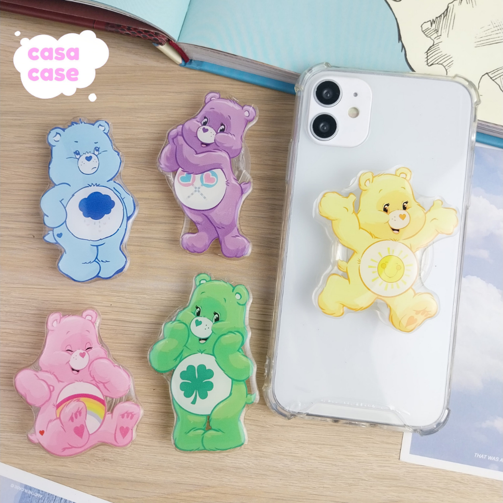Griptok Acrylic PopSocket กิ๊ฟต๊อก การ์ตูนติดหลังมือถือ ที่ติดโทรศัพท์ กริ๊บต็อก