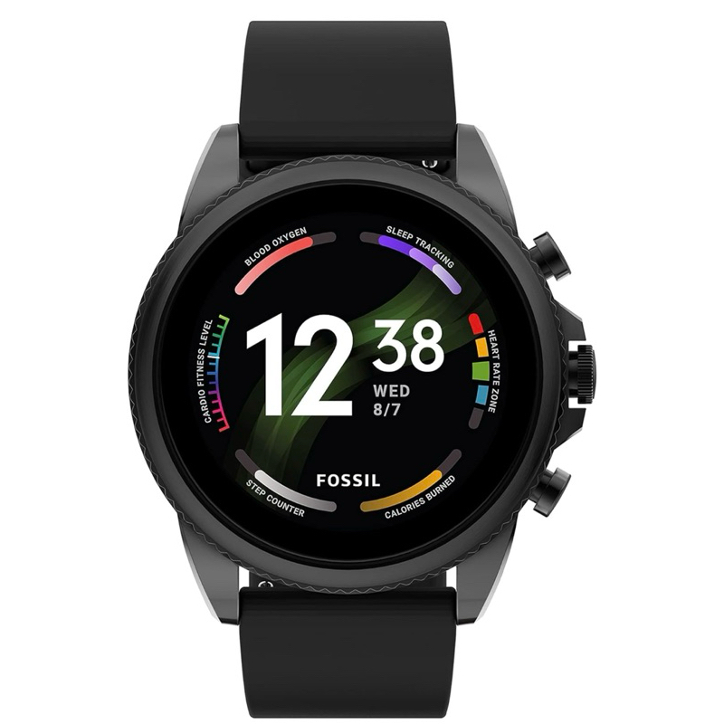 Fossil Gen 6 44mm Touchscreen Smart Watch for Men with Alexa Built-In, Fitness Tracker, Activity Tracker, Sleep Tracker