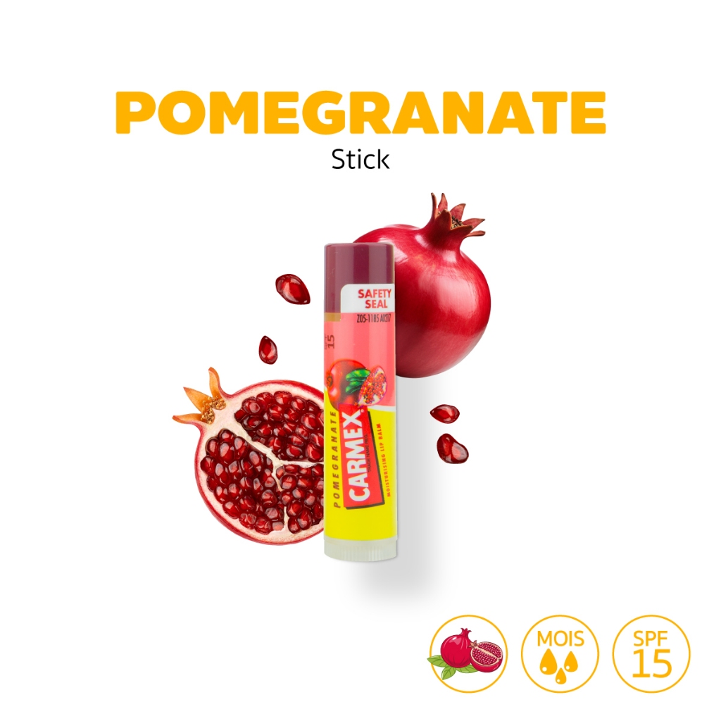 CARMEX LIPBALM POMEGRANATE STICK SPF15 (คาร์เม็กซ์ ทับทิม แบบแท่ง)