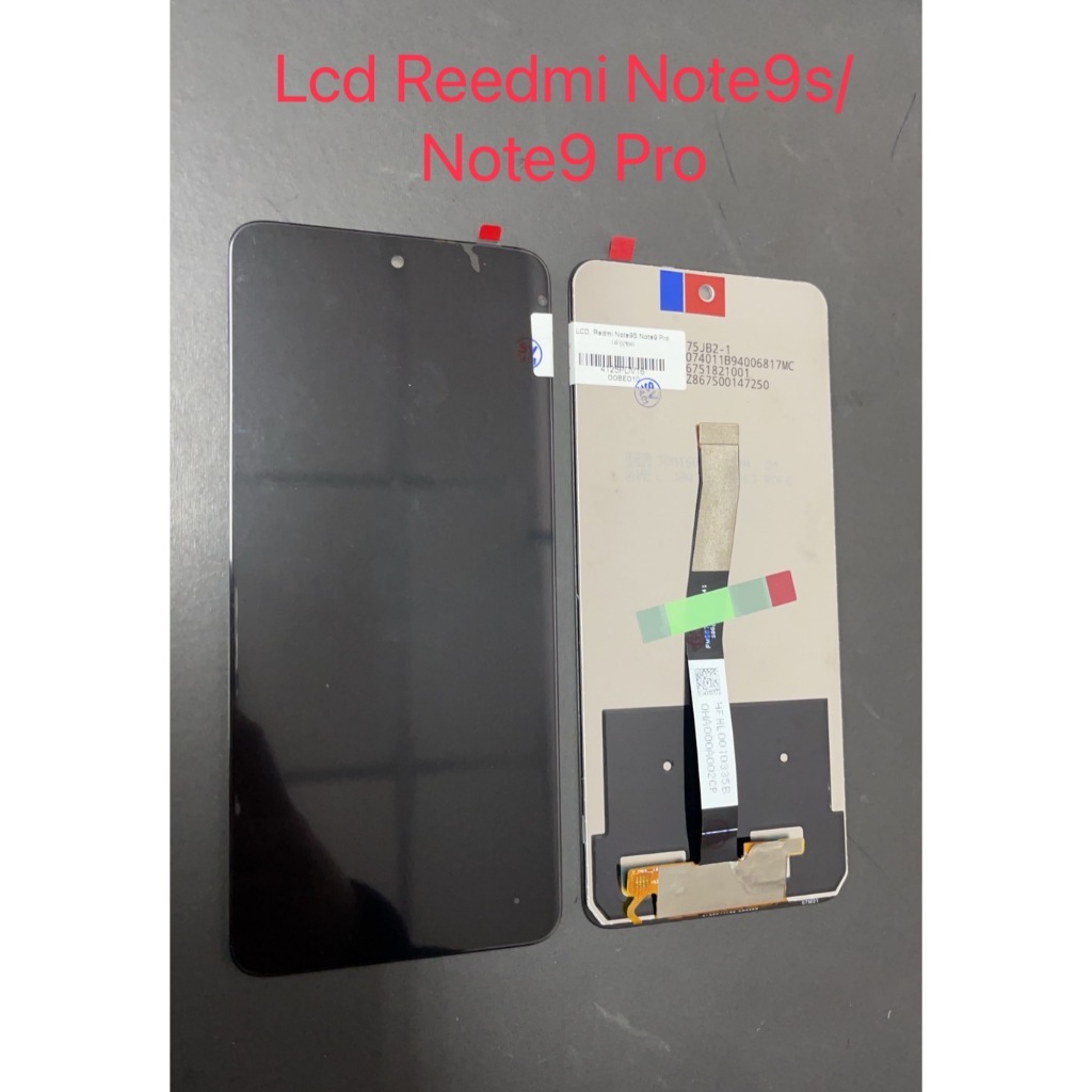 LCD xiaomi Redmi Note 9S/Redmi note9 Pro หน้าจอ ใช้ได้กับ redmi note9s/Redmi note9 Pro พร้อมทัชสกรีน ฟรีชุดไขควง