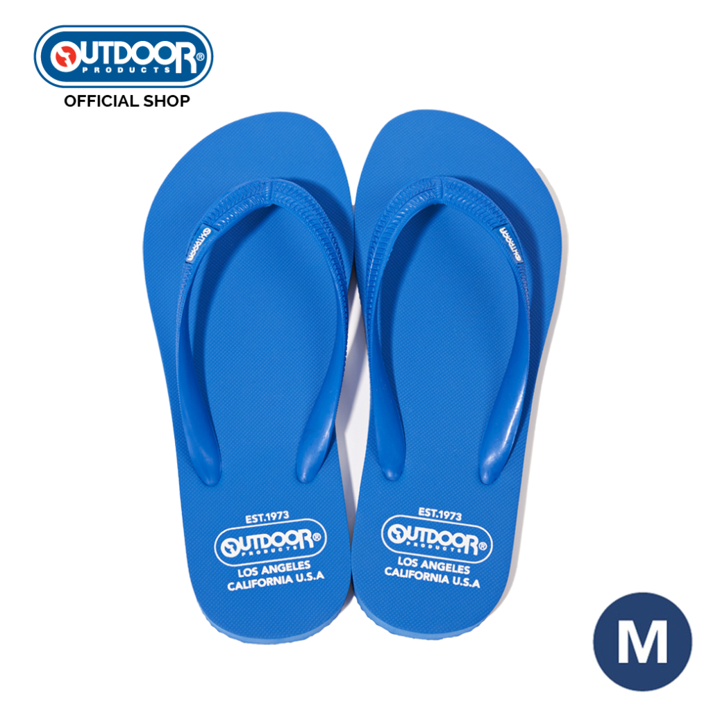 OUTDOOR PRODUCTS MEN EST LOGO FLIPFLOP รองเท้าแตะลำลองผู้ชาย เอ้าดอร์ โปรดักส์ ODMFL